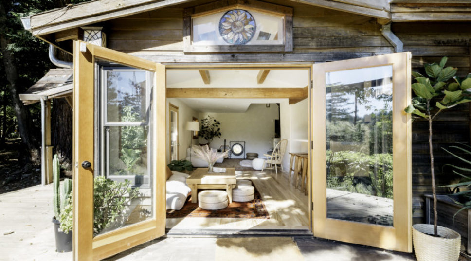 From an Outdoor Sauna to a Tea Loft, This Santa Cruz Home Is Full of Cozy Corners and Forest Views