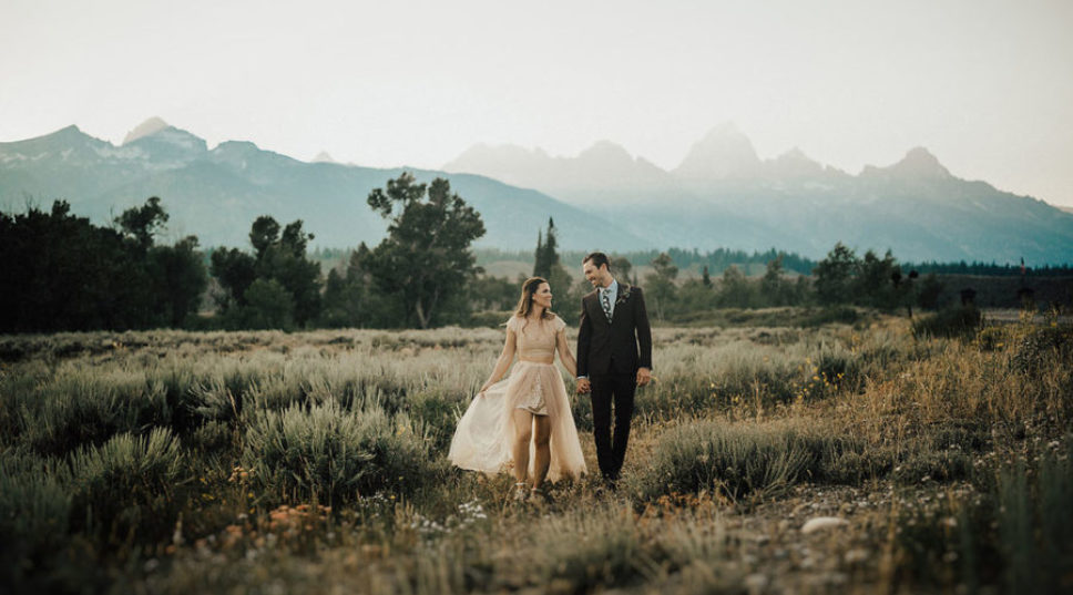 Wedded in the Woods of Grand Teton National Park