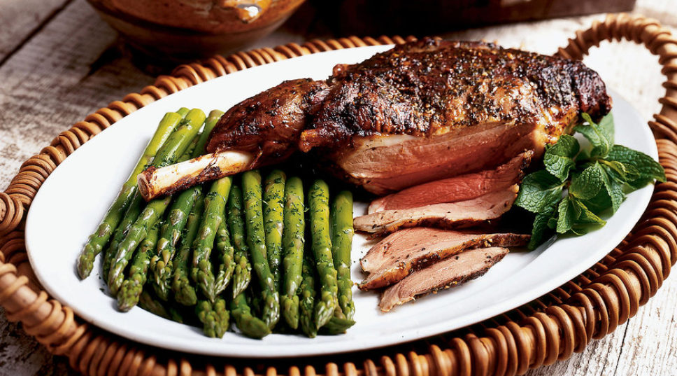 Juicy spring lamb