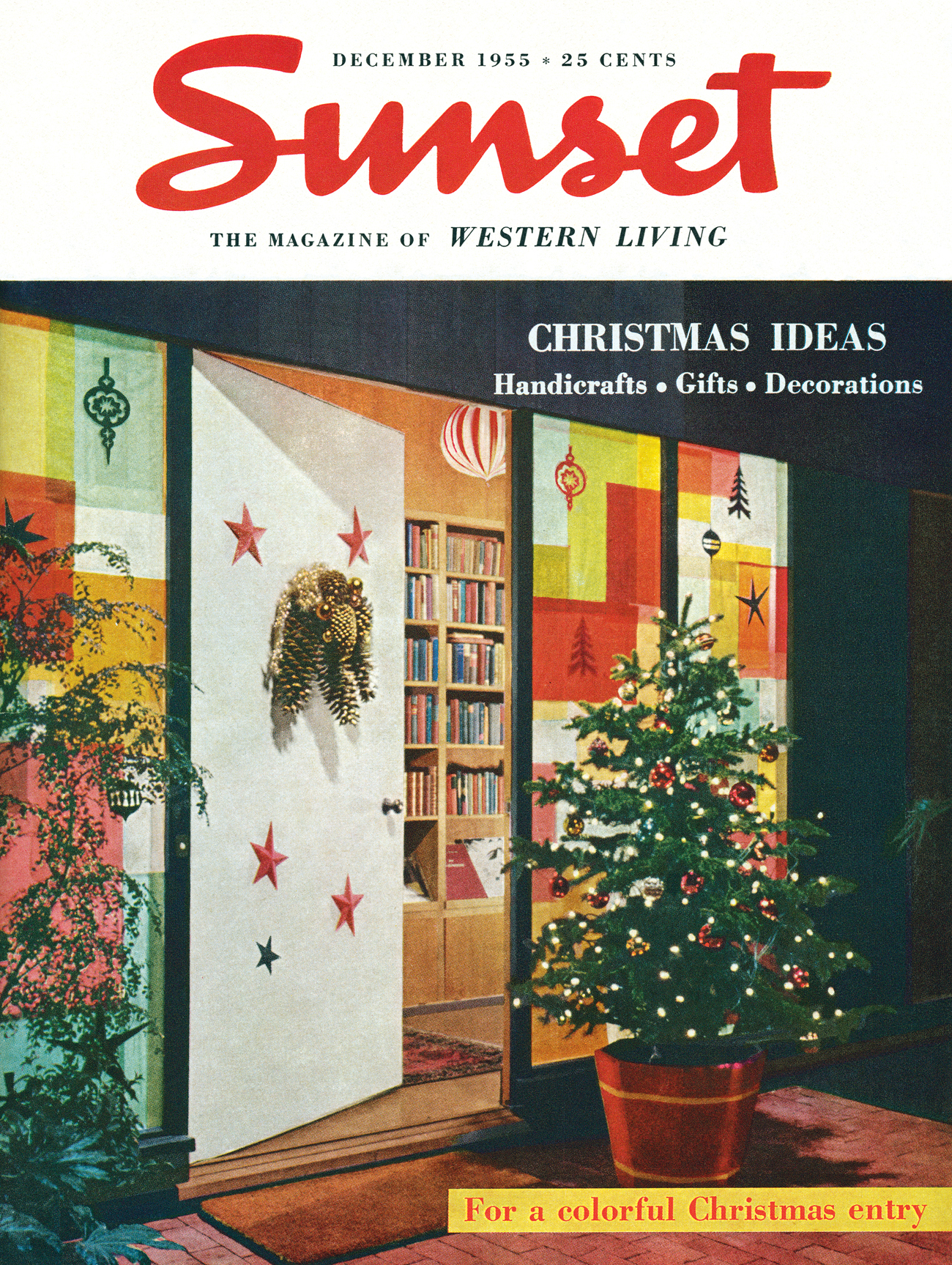 Sunset December 1955 Cover