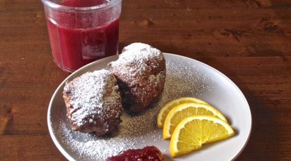 Lemon Ricotta Fritters from Huckleberry