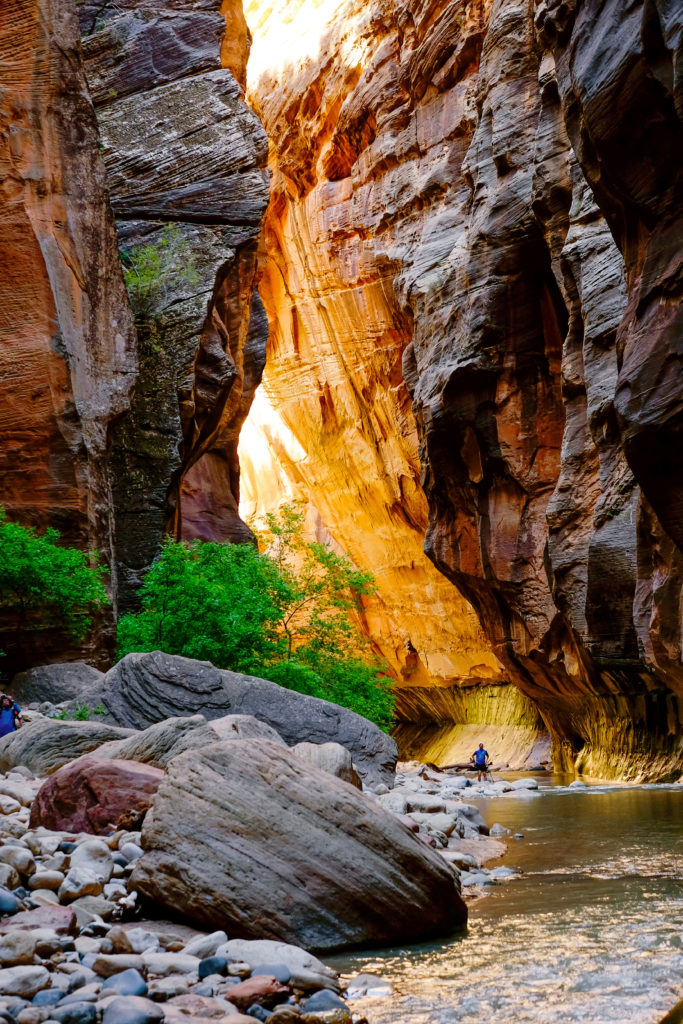 Comfortable Hiking in Zion National Park, UT