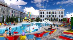 Legoland Castle Hotel Courtyard Pool