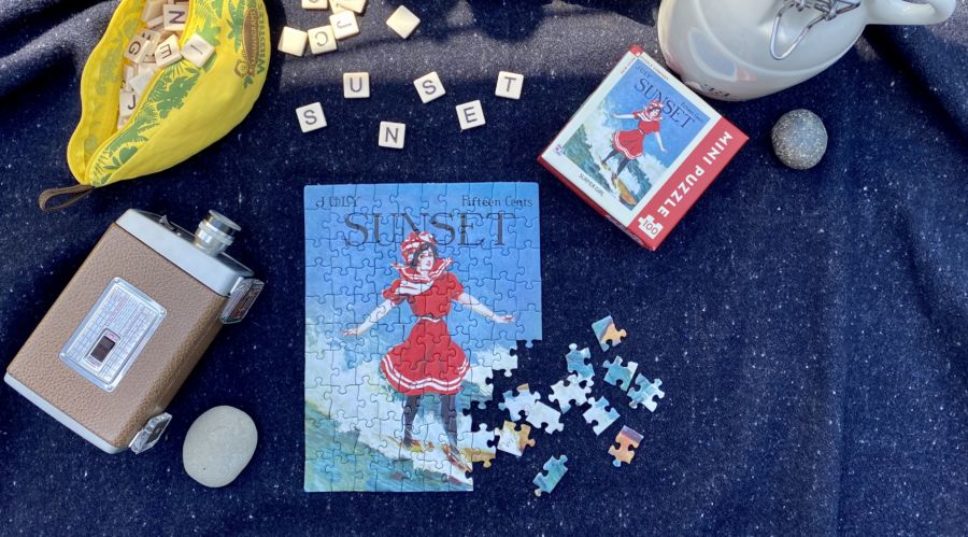 Announcing: Sunset Puzzles, a Collection of Vintage Covers for You to Enjoy