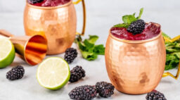 Cocktail in Copper Mug