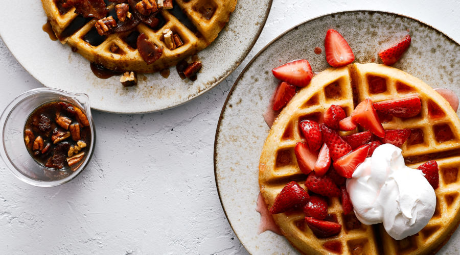 Brown Sugar Kitchen’s Cornmeal Waffles