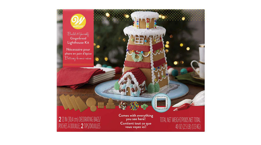 Gingerbread Lighthouse Decorating Kit