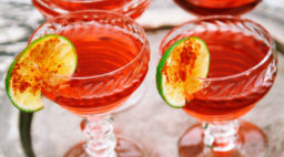Hibiscus Mezcal Cocktail