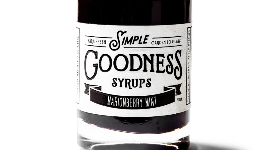 Marionberry Mint Syrup