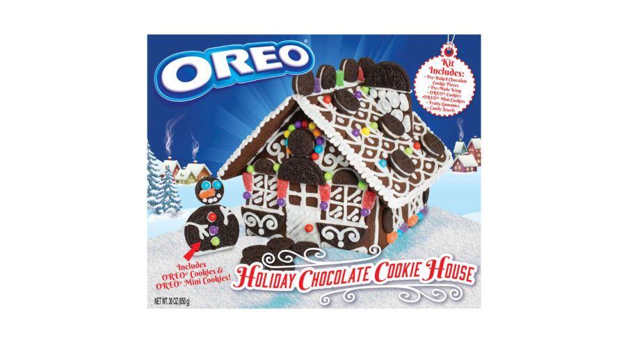 Oreo Holiday Cookie House