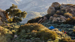 Cover Image with Campers and Tent