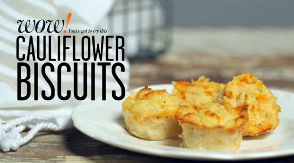 How to make cauliflower biscuits