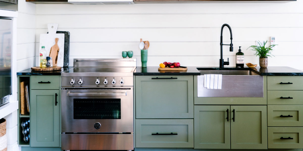 Green Kitchen Cabinets Design Ideas Sunset - Sage Green Kitchen Cabinets Paint Colors