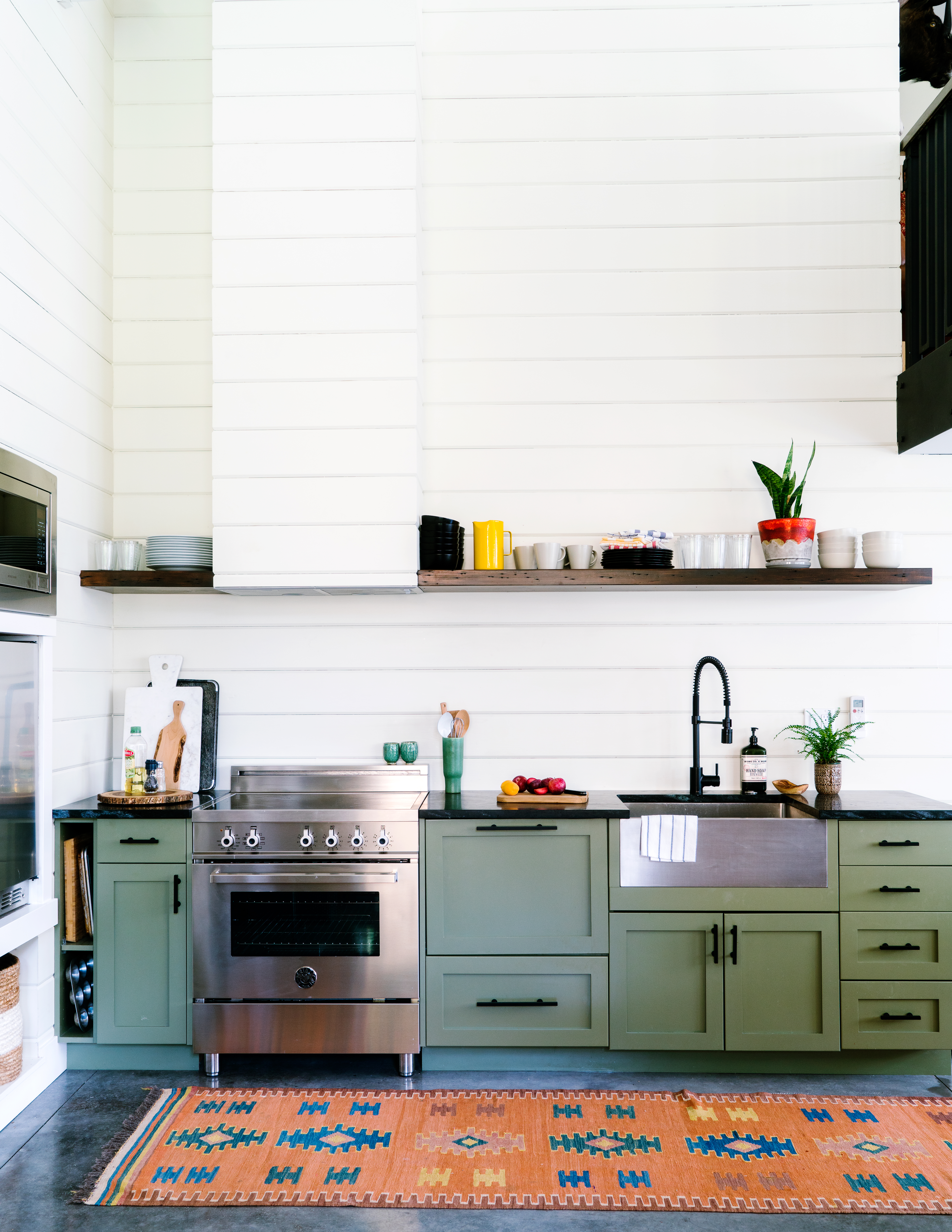 Green Kitchen Cabinets Design Ideas   Sunset Magazine