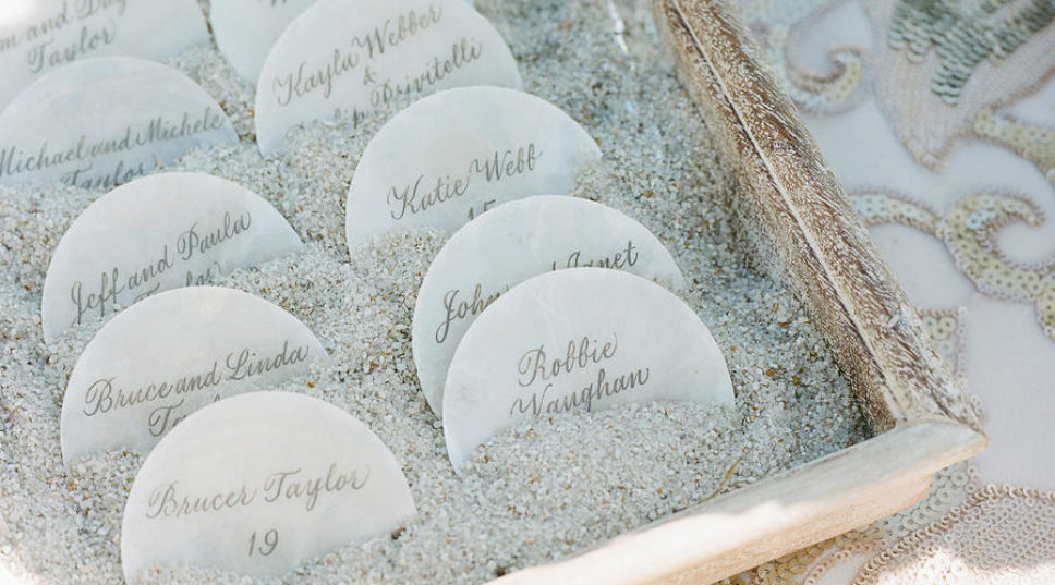 12 Beautiful Ideas for a Beach-Theme Wedding
