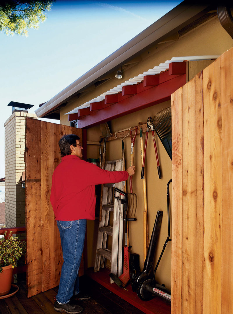 Build equipment shed