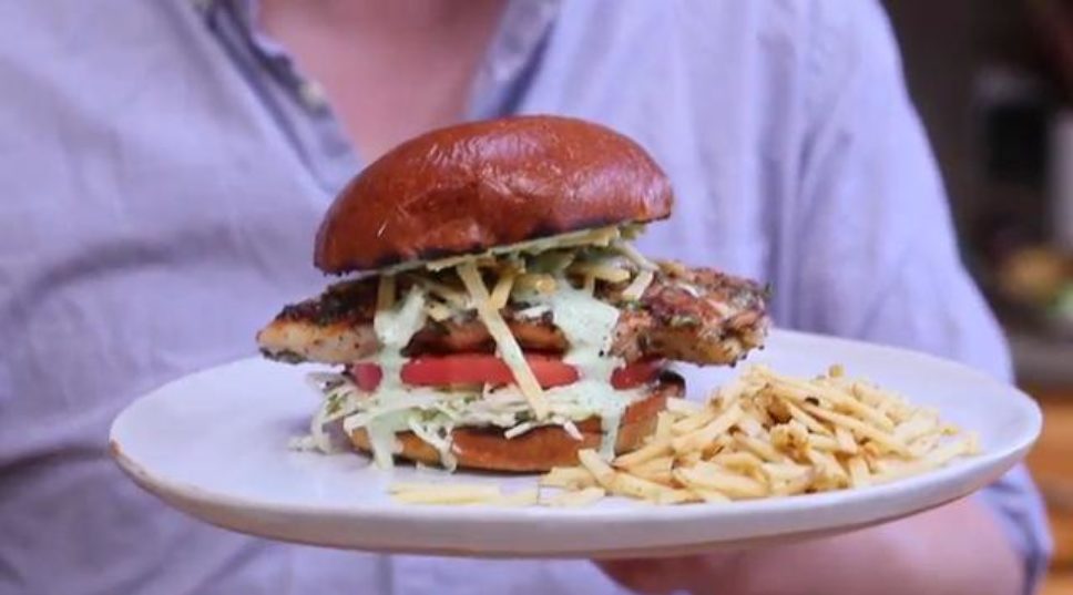 J. Kenji López-Alt’s Killer Chicken Sandwich with Creamy Jalapeño Sauce