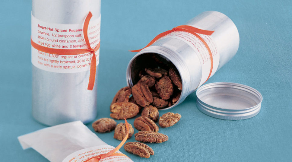 Sweet-Hot Spiced Pecans