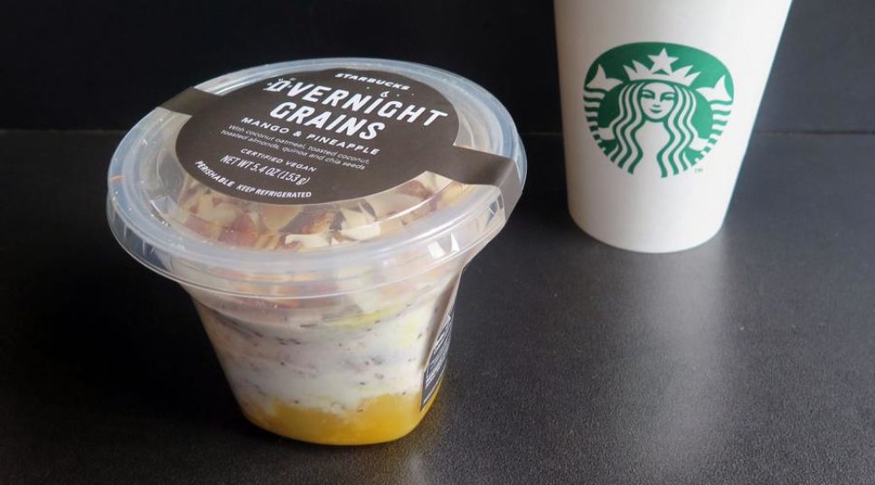 Starbucks’ First Certified Vegan Breakfast Is Overnight Grains