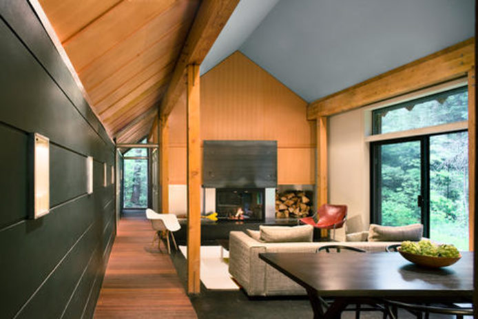Cabin Decorating Ideas, Modern Cabin Living Room Ideas