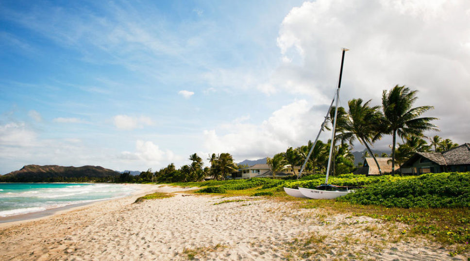 Thanksgiving picnic in Oahu