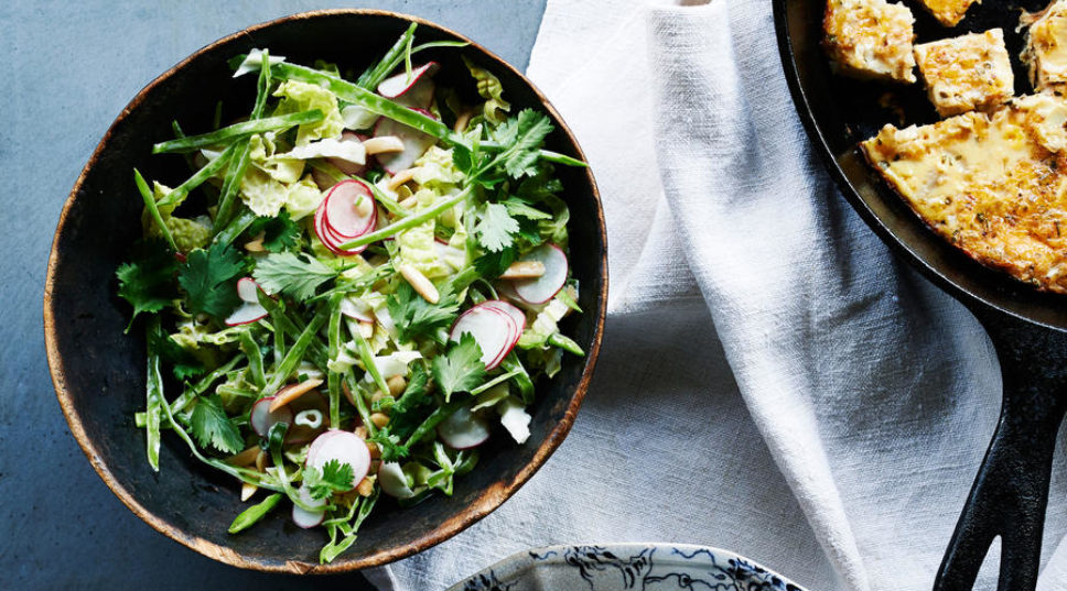 Crunchy Napa Cabbage Slaw