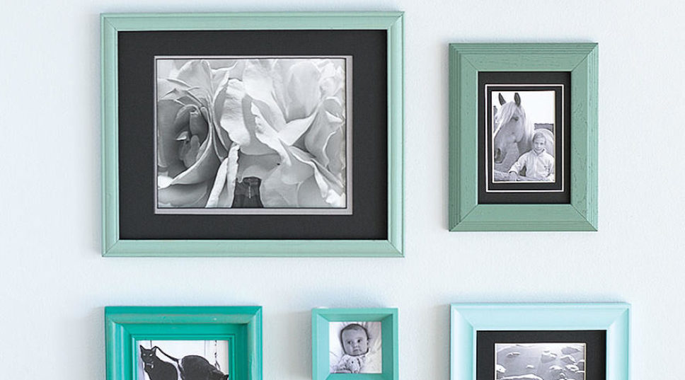 How to Create Colorfully Framed Photos