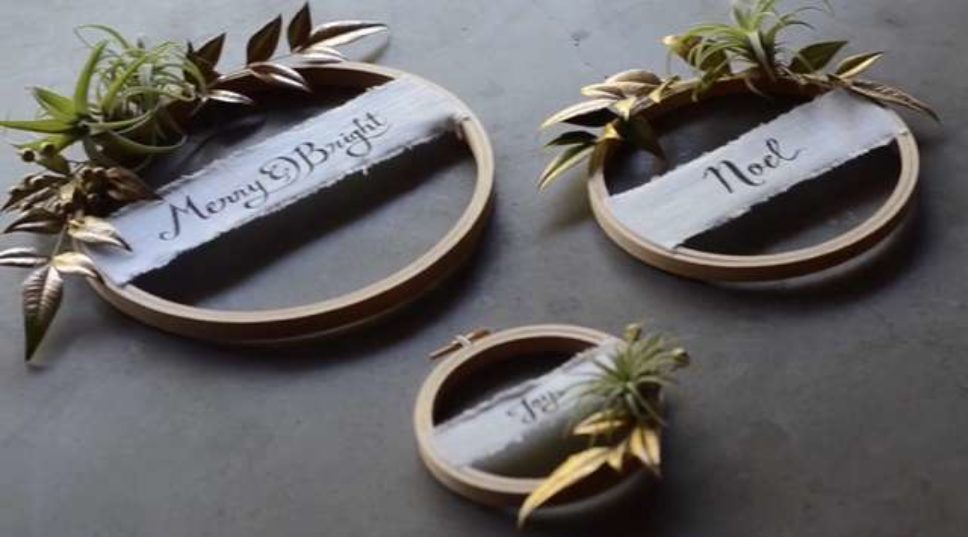 How to Make Air Plant Wreaths