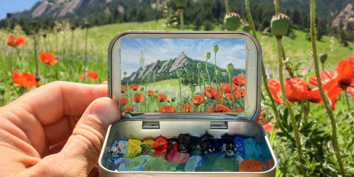 This Colorado Artist Is Painting Western Landscapes Inside Altoids Tins