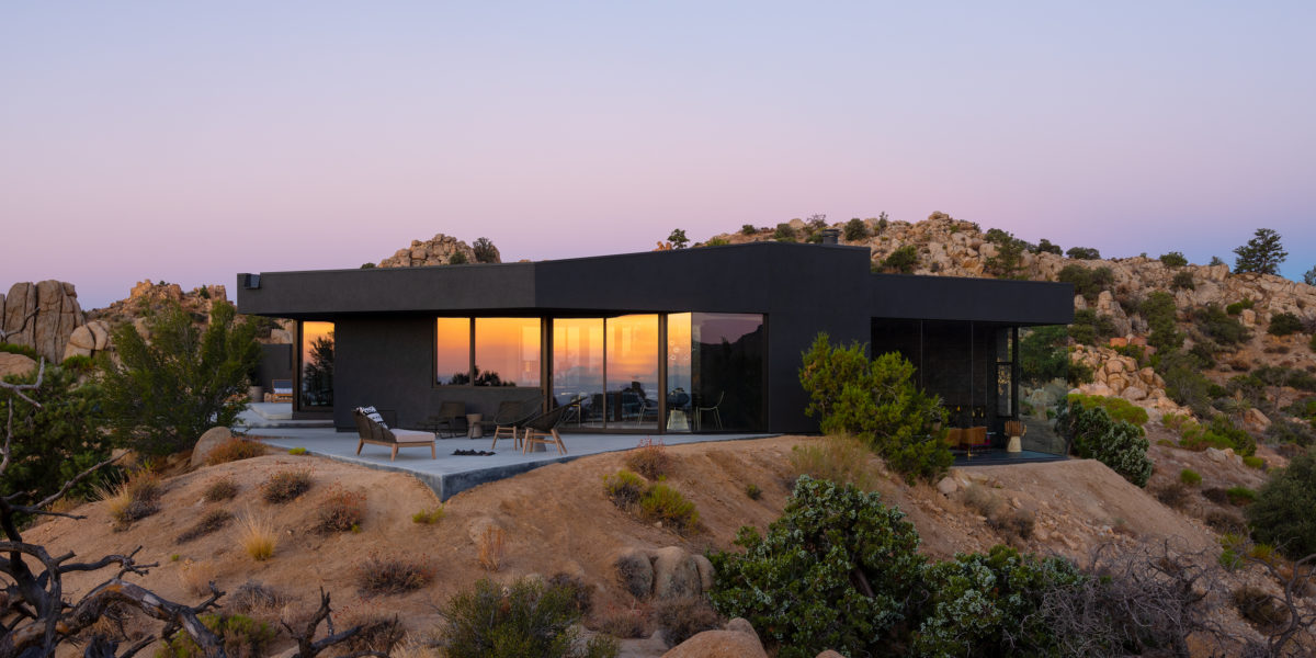 Black Desert House in Joshua Tree