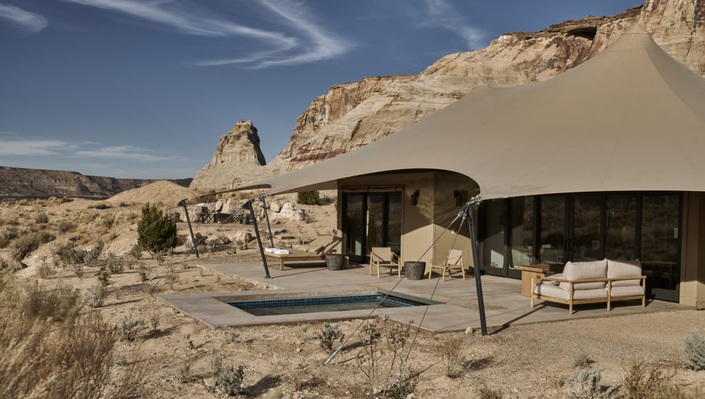 Camp Sarika by Amangiri, Canyon Point, Utah (Courtesy of Amangiri)