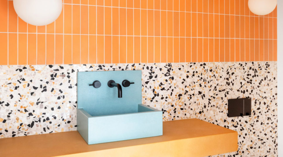 Your Bathroom Needs a Candy Color Sink