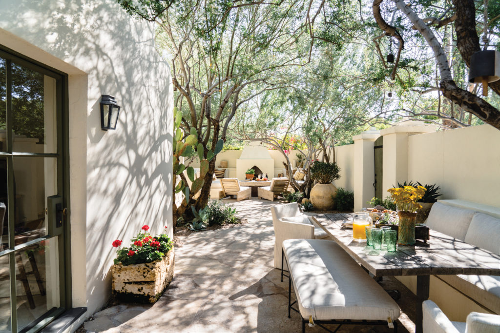 Backyard/courtyard in Arizona