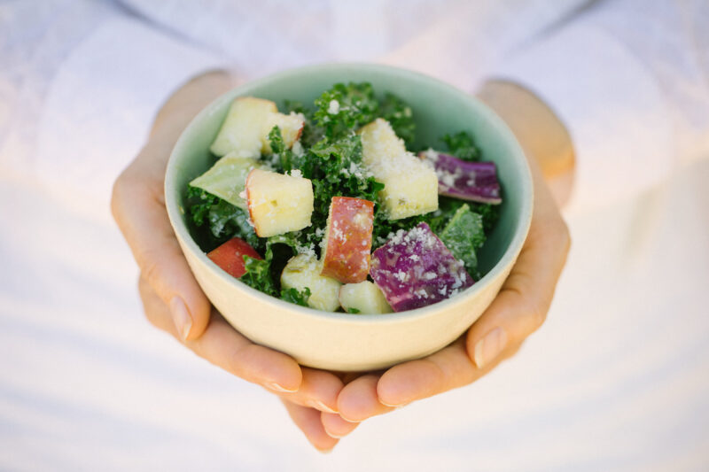Cavalo (Kale) Salad with Clif Family Farm Produce (1).jpg