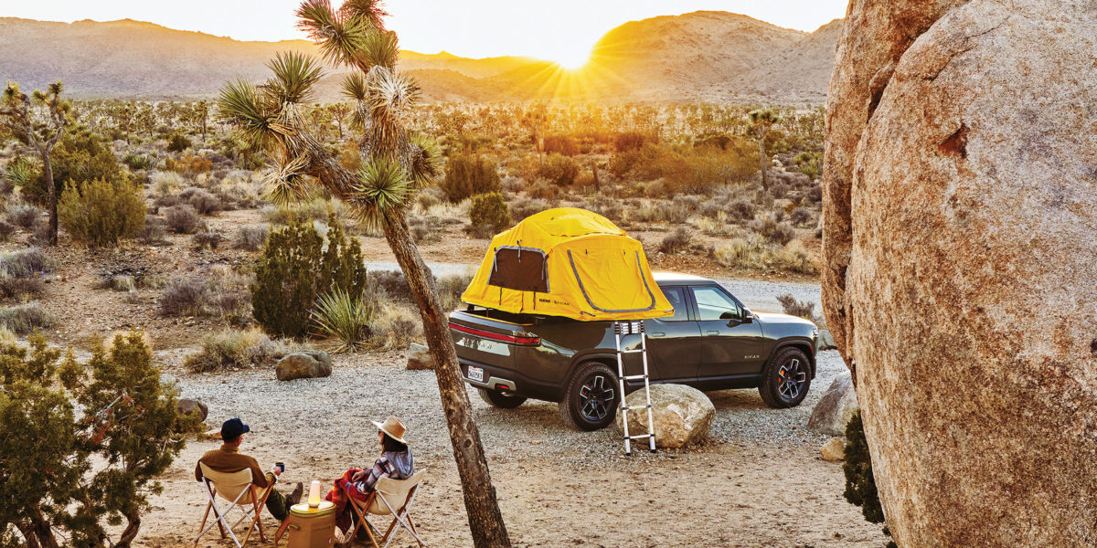 Joshua Tree National Park camp