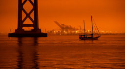 Wildfires Envelop San Francisco Bay Area in Dark Orange Haze