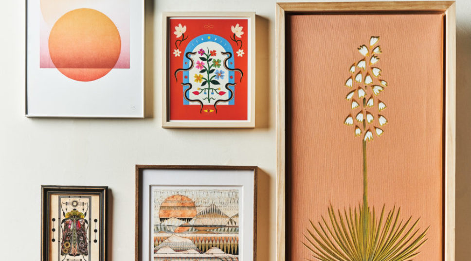 Make a Picture Perfect Gallery Wall with Prints by Western Artists