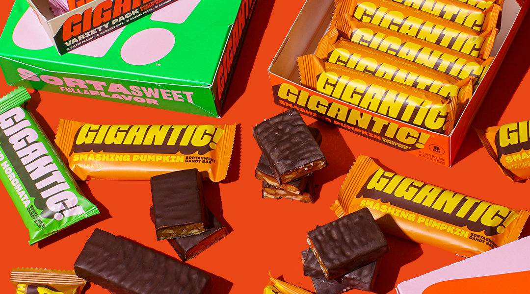 gigantic candy bars variety pack vegan candies