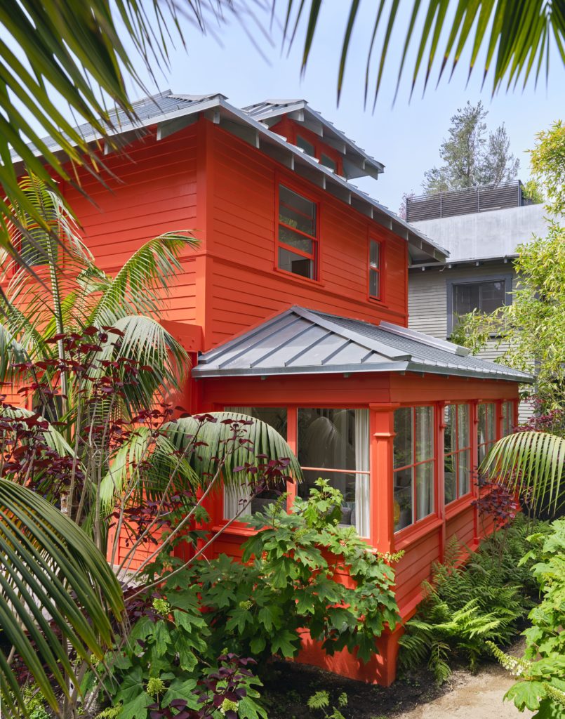 orange house paint Carter Design
