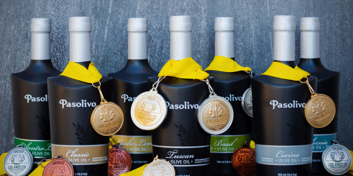 Pasolivo award winning oils