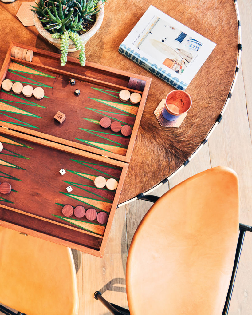 Board game on table