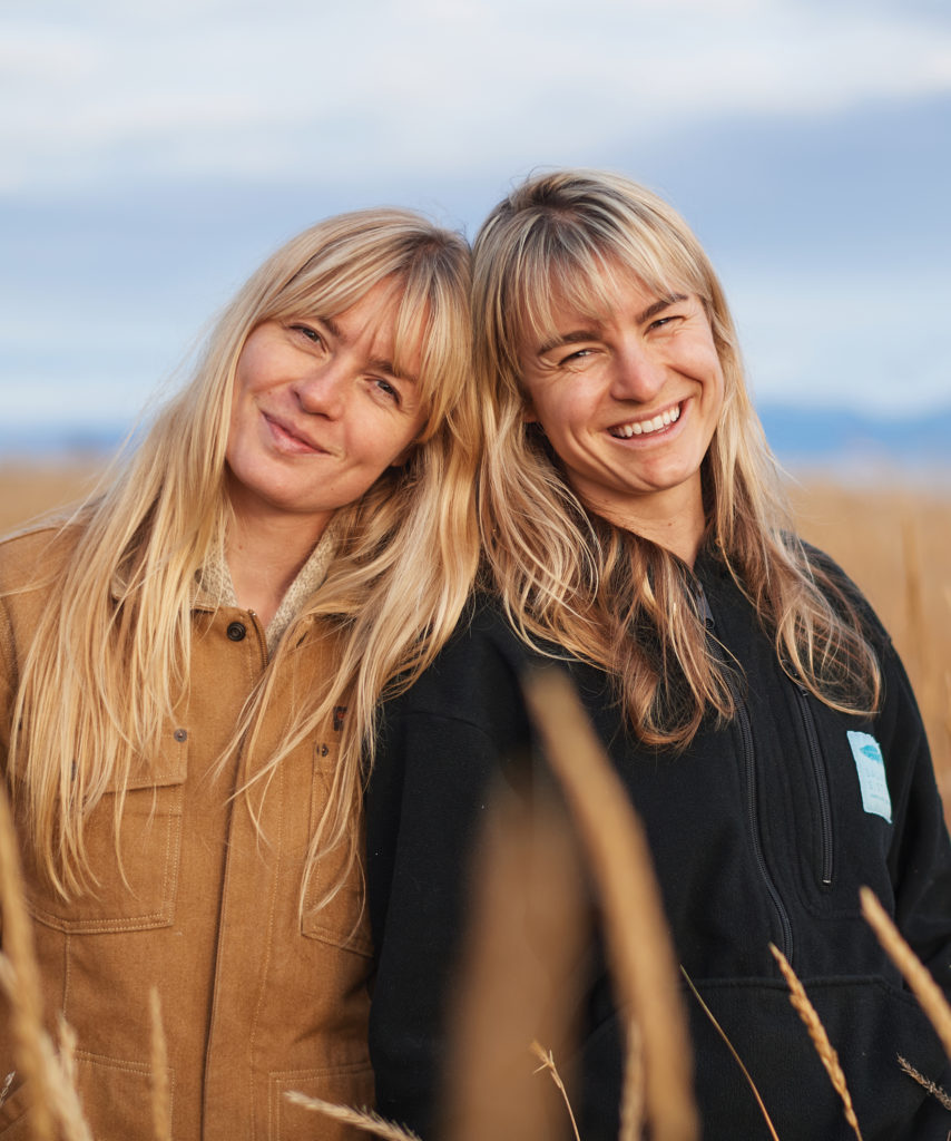 Salmon Sisters co-founders Emma Teal Privat and Claire Neaton
