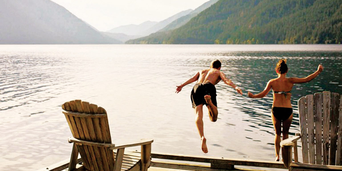 Lake Crescent in Olympic National Park