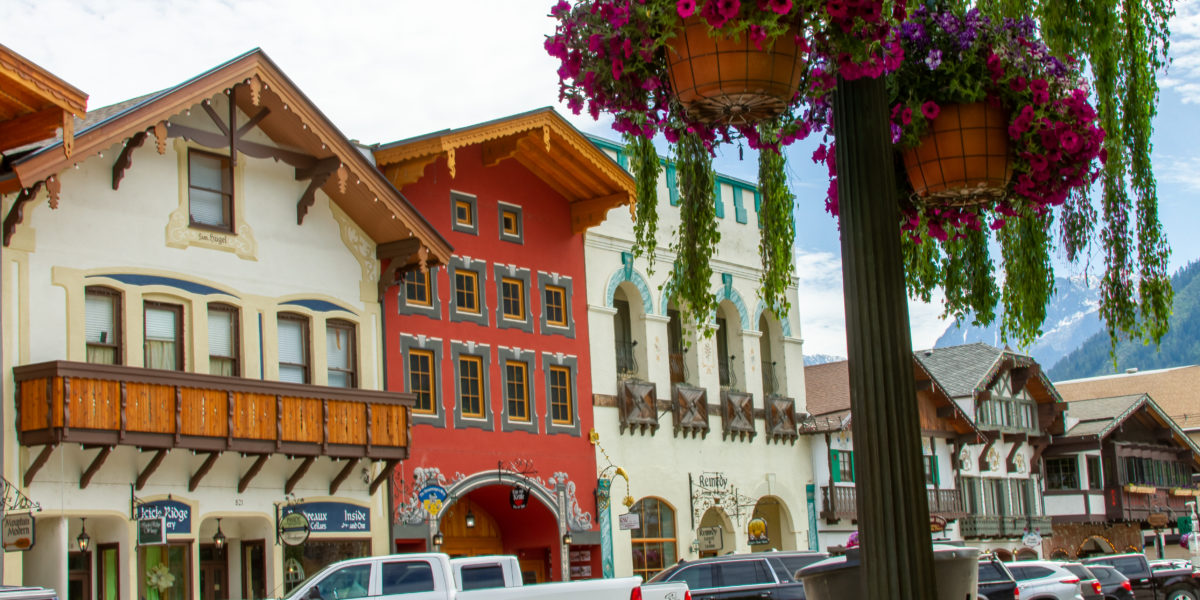 Leavenworth is a Bavarian-styled village