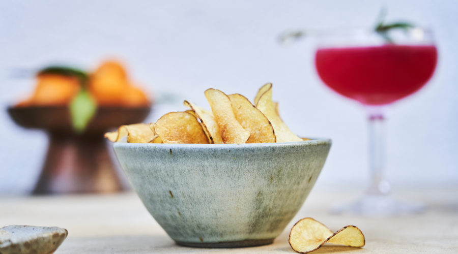 Potato Chips with Rosemary recipe