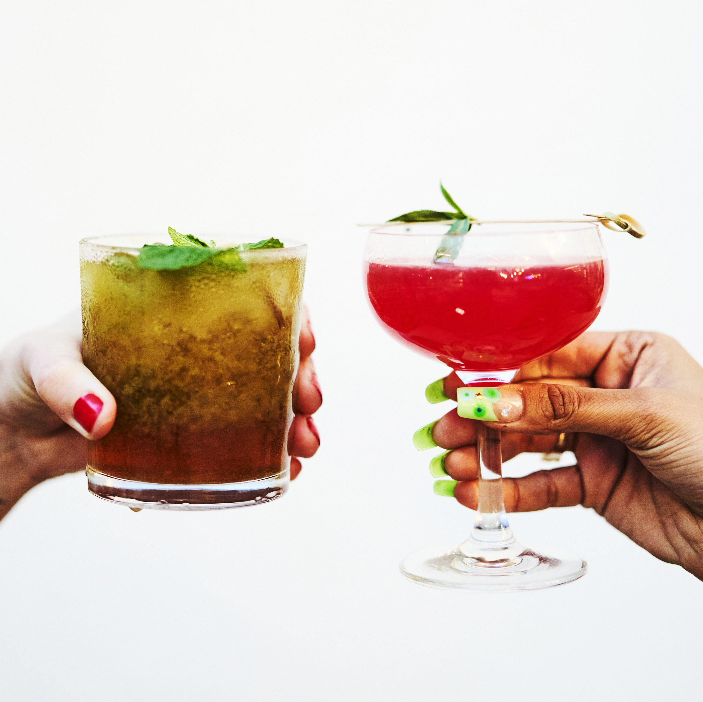 Unbridled and Bella Coola cocktails