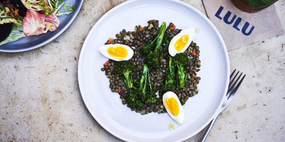 French Lentil Salad with Broccolini Recipe Sunset Magazine