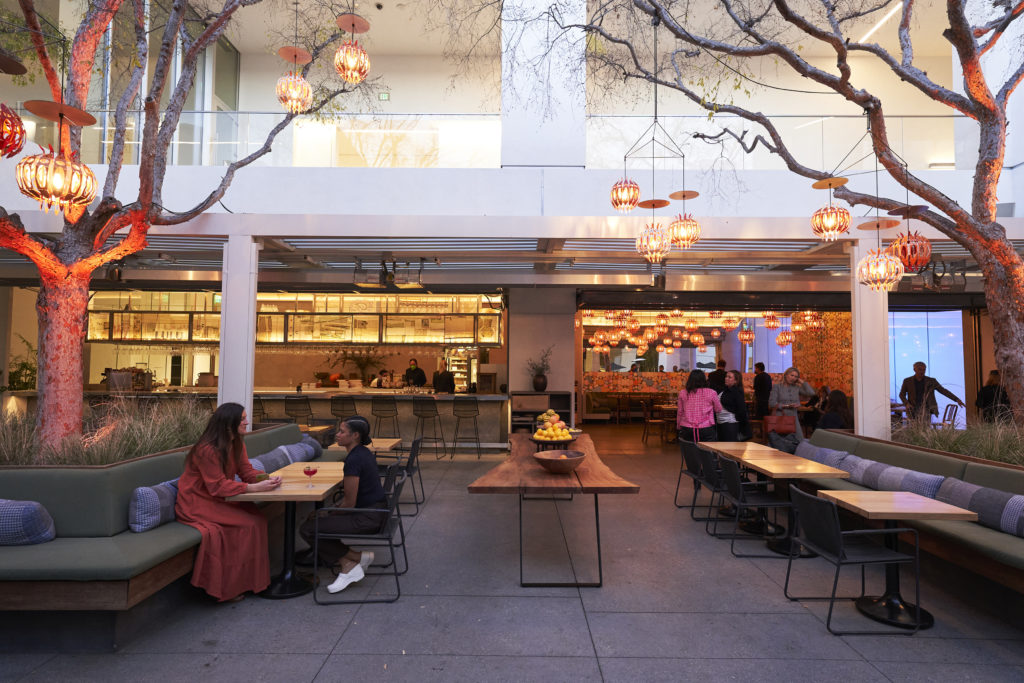 Lulu restaurant interior