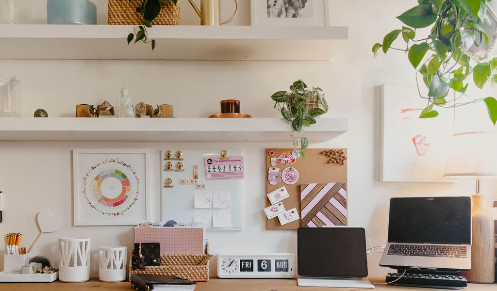 Palm Coffee Bar's home office