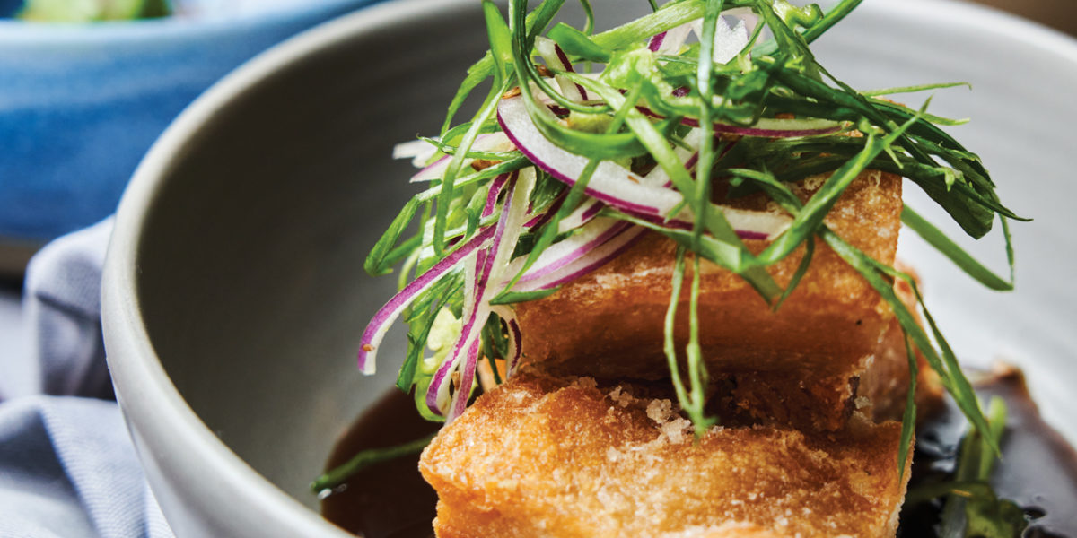 Musang's Fried Pork Belly with Adobo Sauce Recipe - Sunset Magazine